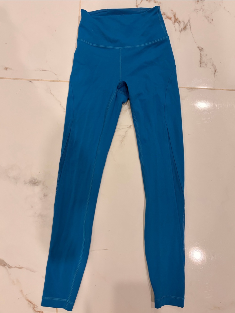 Lululemon Wunder Train Mesh Panel High-Rise Tight 25"
